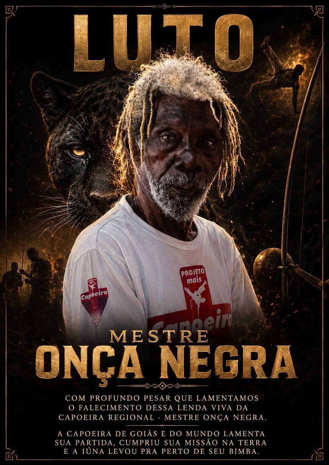 Luto Mestre Onça Negra